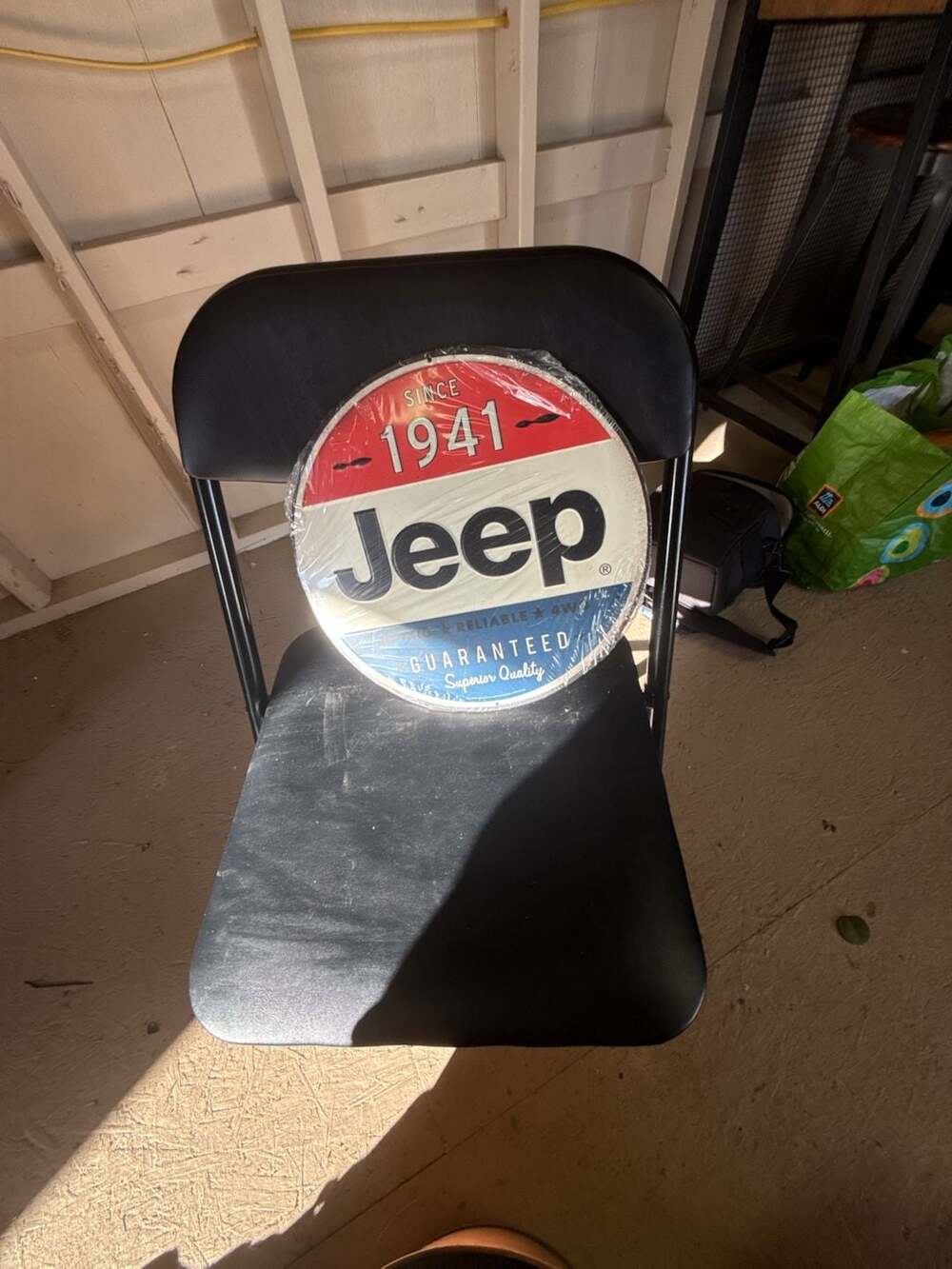 Open Road Brands Jeep Since 1941 Round Metal Sign 12x12